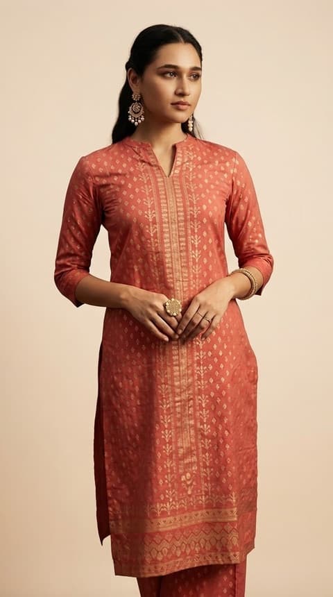 Mandarin Collar Shirt