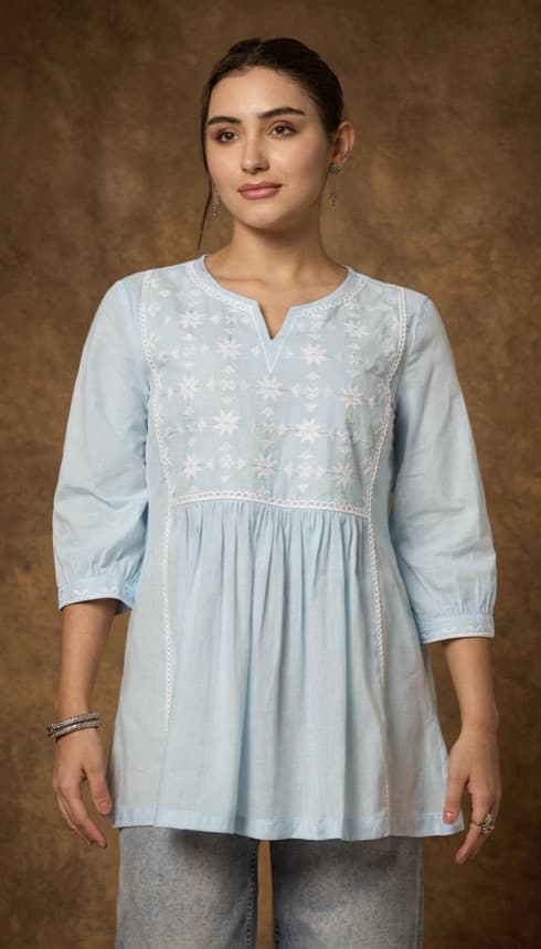 Chikankari Tunic